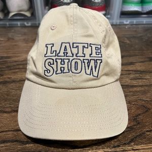Late Show with David Letterman adjustable hat